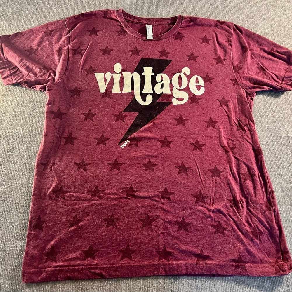 Vintage Graphic T-Shirt with Stars